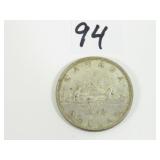 1960 Canadian Silver Dollar Coin