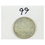 1961 Canadian Silver Dollar Coin