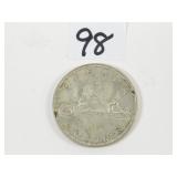 1961 Canadian Silver Dollar Coin