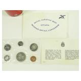 1971 Canadian 6 Piece Mint Coin Set