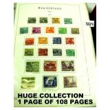 Very Large Deutschland DDR Stamp Album