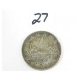 1937 Canadian Silver Dollar Coin