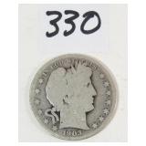 1903 U.S. Barber Silver Half Dollar Coin