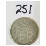 1966 Canadian Silver Dollar Coin