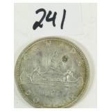1966 Canadian Silver Dollar Coin