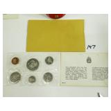 1970 Canadian 6 Piece Mint Coin Set