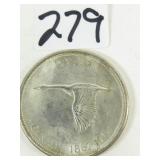 1963 Canadian Silver Dollar Coin