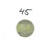 1917 Canadian Silver Half Dollar Coin