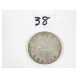 1953 Canadian Silvr Dollar Coin