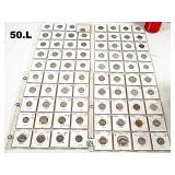 80 Canadian Vintage Nickel Collection