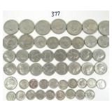 50 U.S. Assorted Coins