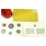 1970 Manitoba Canada 6 Piece Mint Coin Set