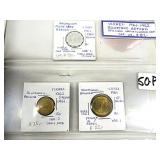 4 Isreal 1961-1962 Monetary Reform Set