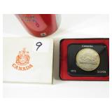 1972 Candian Silver Mint Dollar Coin