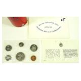 1971 Canadian 6 Piece Mint Coin Set