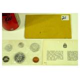 1966 Canadian 6 Piece Mint Coin Set