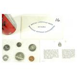 1972 Canadian Silver Mint Dollar Coin