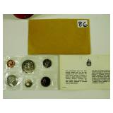 1970 Canadian 6 Piece Mint Coin Set