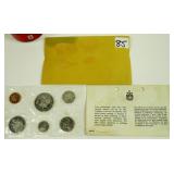 1970 Canadian 6 Piece Mint Coin Set