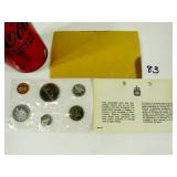 1968 Canadian 6 Piece Mint Coin Set