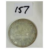 1963 Canadian Silver Dollar Coin
