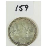 1963 Canadian Silver Dollar Coin