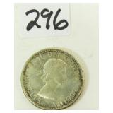 1963 Canadian Silver Half Dollar Coin