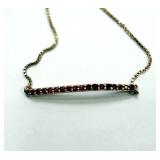 Natural Enhanced Ruby Adjustable Bracelet