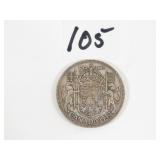 1940 Canadian Silver Dollar Coin