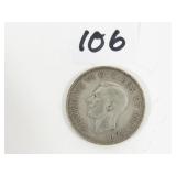 1940 Canadian Silver Dollar Coin