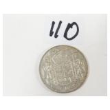 1950 Canadian Silver Dollar Coin