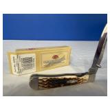 Case XX Amber Bone TrapperLock (CV)