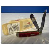 Case XX Pocket Wornï¿½ Old Red Bone Mini Trapper