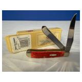 Case XX Pocket Wornï¿½ Old Red Bone Mini Trapper