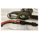Chain saw and hand saws