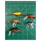 (5) Assorted Rebel Crankbaits