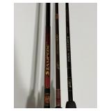 (3) Assorted Bass Pro Fishing Rods