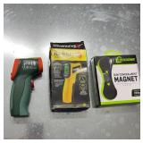 Temperature Thermometers And Gun Magnet