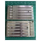 5' Stick Bait (senko) Mold:  5-cavity W/ Coreshot