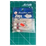 Gambler 3 Hand Tied Jigs In Packaging (3) 1/2oz