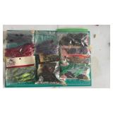 1 Lb Of  Assorted Creature Bait Plastics