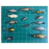 (13) Vintage Lures Ideal For Customized Paint