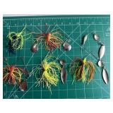 (6) Mid Size Spinner Baits
