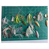 (10) Large Double Blade Spinner Baits