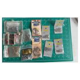 Assorted Hooks, Split Rings, Swivels And Hardware