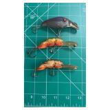 (3) various Rebel Crankbaits