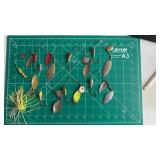 (8) Dual Blade Spinner Baits Needs Skirts