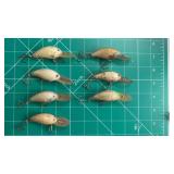 (7) Bomber Model A B04a Crankbaits