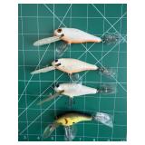 Lot Of (4) Bagleyï¿½s Crankbaits