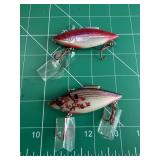 (2) Bill Lewis Original Rat-l-trap - 3''